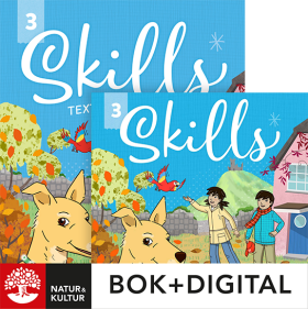 Skills åk 3 Textbook Paket Bok + Digital